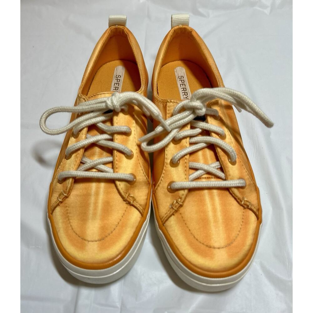 Sperry X Creamsicle Sneaker Women's Size 6.5 Crest Vibe Orange Casual Comfort - Picture 1 of 10